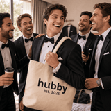 Hubby Est. 2026 Wedding Tote Bag