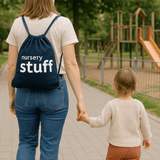Nursery Stuff Canvas Backpack - Natural – Keep calm, carry all the stuff!