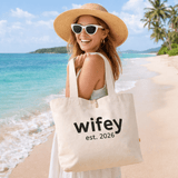 Wifey Est. 2026 Wedding Tote Bag